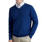Rowan | Men Slim Fit V Neck Knit Sweater