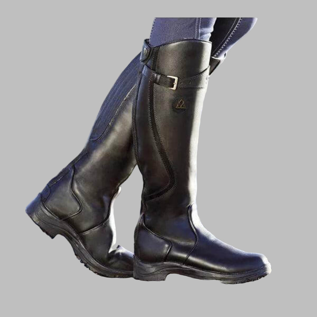 Women's Outdoor Hiking Boots with Strap – Rugged Ankle Boots