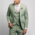 Men's Three-Piece Suit – Tailored Jacket, Vest and Trousers Set for Formal Occasions