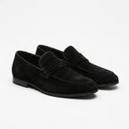 Men's Faux Suede Loafers – Low Profile Slip-On Shoes