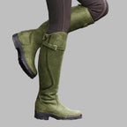 Women's Outdoor Hiking Boots with Strap – Rugged Ankle Boots
