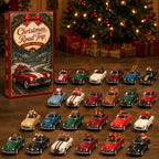 Dean | Classic Car Christmas Advent Calendar with 24 Retro Mini Vehicles