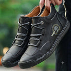 Walter | Men Vintage Style Lace Up Ankle Boots