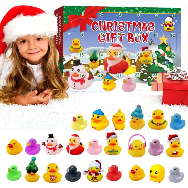 Benny | Rubber Duck Christmas Advent Calendar with 24 Festive Ducks