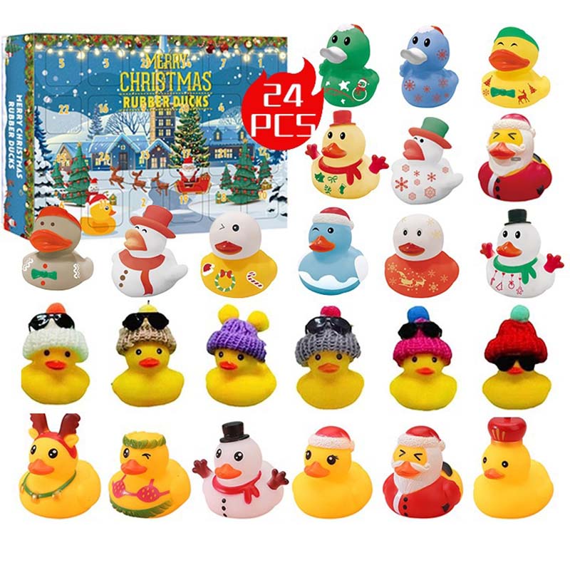Benny | Rubber Duck Christmas Advent Calendar with 24 Festive Ducks