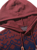 Baxter | Unisex Hooded Reindeer Christmas Knit Sweater