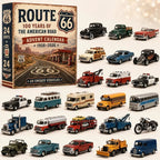 Dean | Classic Car Christmas Advent Calendar with 24 Retro Mini Vehicles