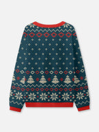 Remy | Unisex Raccoon Santa Hat Ugly Christmas Sweater