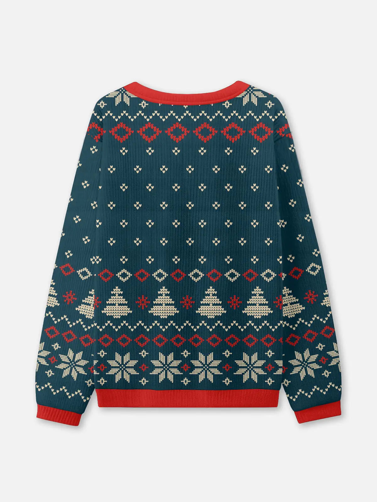 Remy | Unisex Raccoon Santa Hat Ugly Christmas Sweater