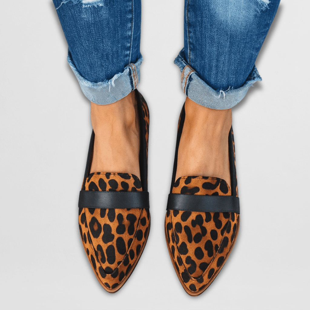 Women's Soft Suede Loafers – Cushioned Flexible Slip-On Flats
