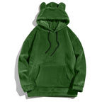 Unisex Fleece Pullover Jacket with Raglan Sleeves – Loose Fit Casual Pullover for Men and Women