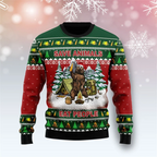 Felix | Unisex Beer Print Ugly Christmas Sweater