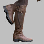Women's Outdoor Hiking Boots with Strap – Rugged Ankle Boots
