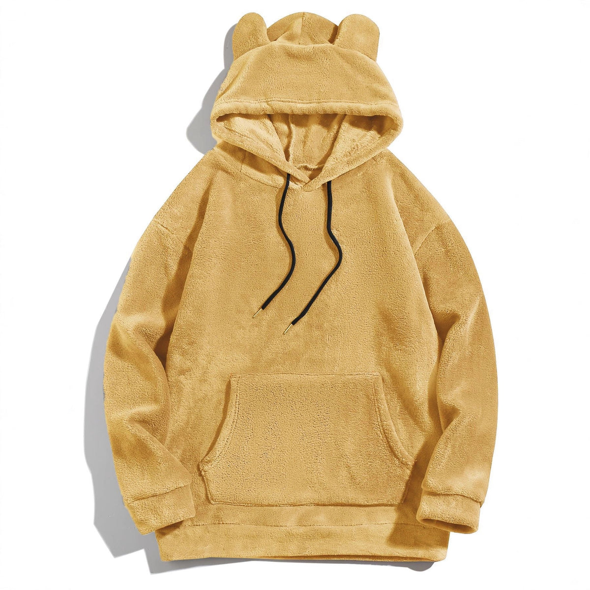 Unisex Fleece Pullover Jacket with Raglan Sleeves – Loose Fit Casual Pullover for Men and Women