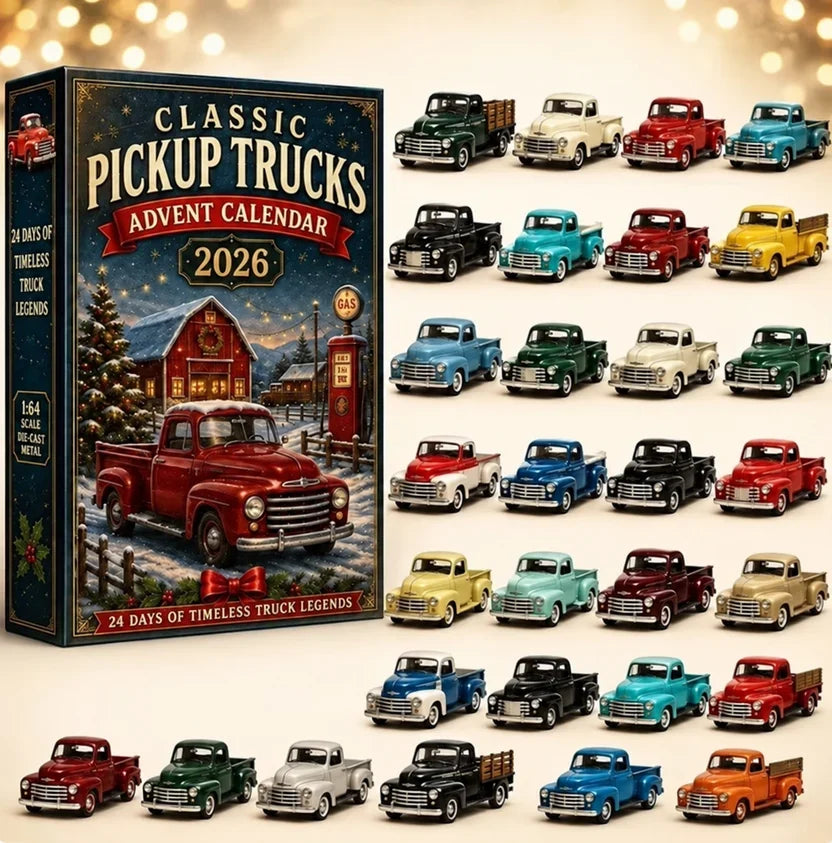 Dean | Classic Car Christmas Advent Calendar with 24 Retro Mini Vehicles