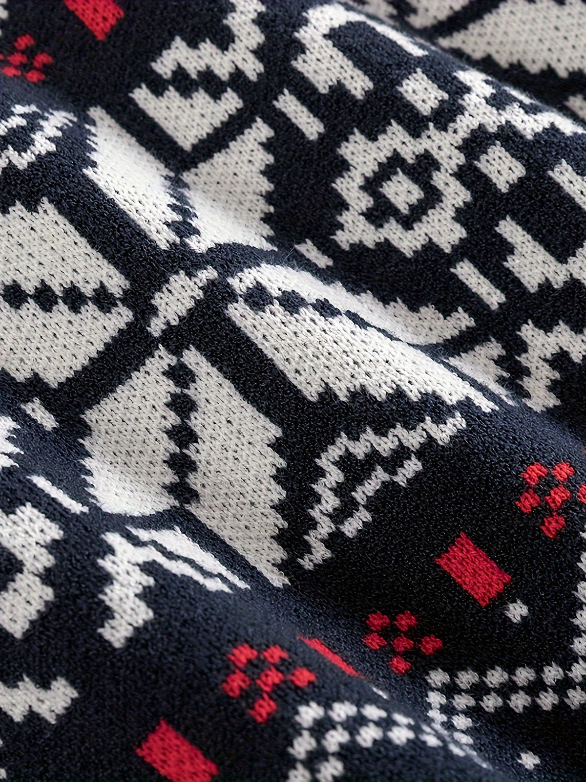 Bernard | Men Nordic Pattern Crew Neck Sweater