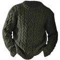Arthur | Men Cable Knit Crew Neck Sweater