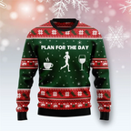 Felix | Unisex Beer Print Ugly Christmas Sweater