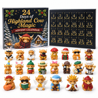 Ivy | Highland Cow Christmas Advent Calendar with 24 Farmhouse Surprises