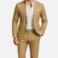 Men's Relaxed Linen Suit – Breathable Two-Piece Summer Set