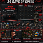 Chase | Formula Racing Christmas Advent Calendar with 24 Motorsport Collectibles