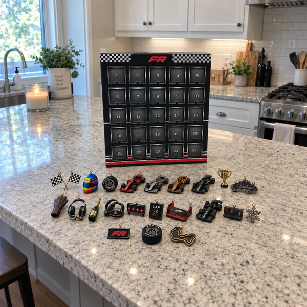 Chase | Formula Racing Christmas Advent Calendar with 24 Motorsport Collectibles