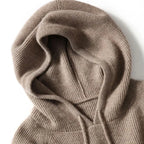 Nora | Women Relaxed Knit Drawstring Hoodie