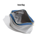 Women's Slouchy Hobo Bag – Rattan Top Handle Everyday Handbag