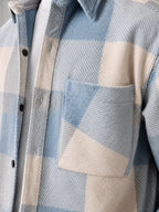 Men's Brushed Plaid Flannel Shirt – Relaxed Fit Overshirt