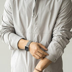 Men's Loose Fit Lapel Jacket – Lightweight Casual Jacket with Side Pockets