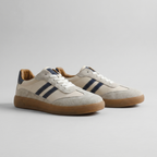 Men's Classic Retro Sneakers – Breathable Mesh Lace-Up Casual Shoes