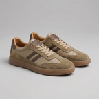 Men's Classic Retro Sneakers – Breathable Mesh Lace-Up Casual Shoes