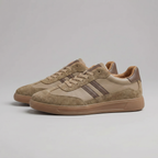 Men's Classic Retro Sneakers – Breathable Mesh Lace-Up Casual Shoes