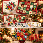 Daisy | Build a Flower Christmas Advent Calendar with 24 DIY Bouquet Kits