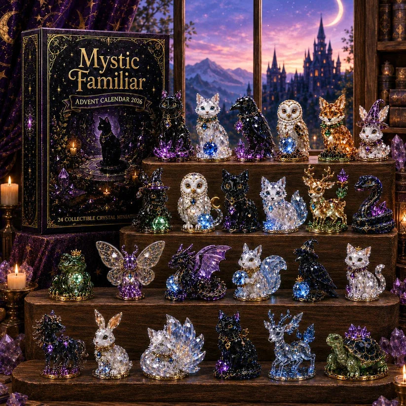 Celeste | Celestial Witch Christmas Advent Calendar 2026 with 24 Mystic Figurines