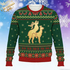 Rudy | Unisex Reindeer Print Ugly Christmas Sweater