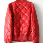 Sloane Quilted Leather Bomber