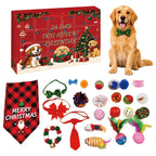 Buddy | Dog Christmas Advent Calendar with 24 Pet Toys and Holiday Accessories