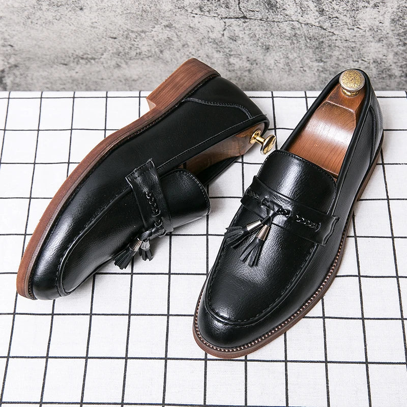 Anthony Veltucci Genuine Leather Loafer