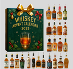 Walker | Whisky and Bourbon Christmas Advent Calendar 2026 with 24 Mini Bottle Designs