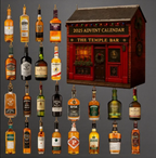 Walker | Whisky and Bourbon Christmas Advent Calendar 2026 with 24 Mini Bottle Designs