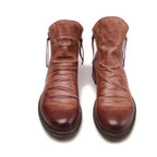 Men's Classic Chelsea Boots – Slip-On Ankle Boots with Elastic Sides