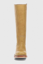 Women's Knee-High Heeled Boots – Sleek Leather-Look Tall Boots