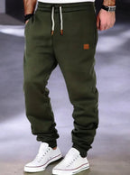 Men's Tapered Jogger Sweatpants – Drawstring Waist Casual Joggers