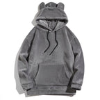 Unisex Fleece Pullover Jacket with Raglan Sleeves – Loose Fit Casual Pullover for Men and Women