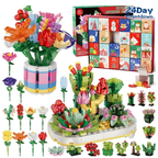 Daisy | Build a Flower Christmas Advent Calendar with 24 DIY Bouquet Kits