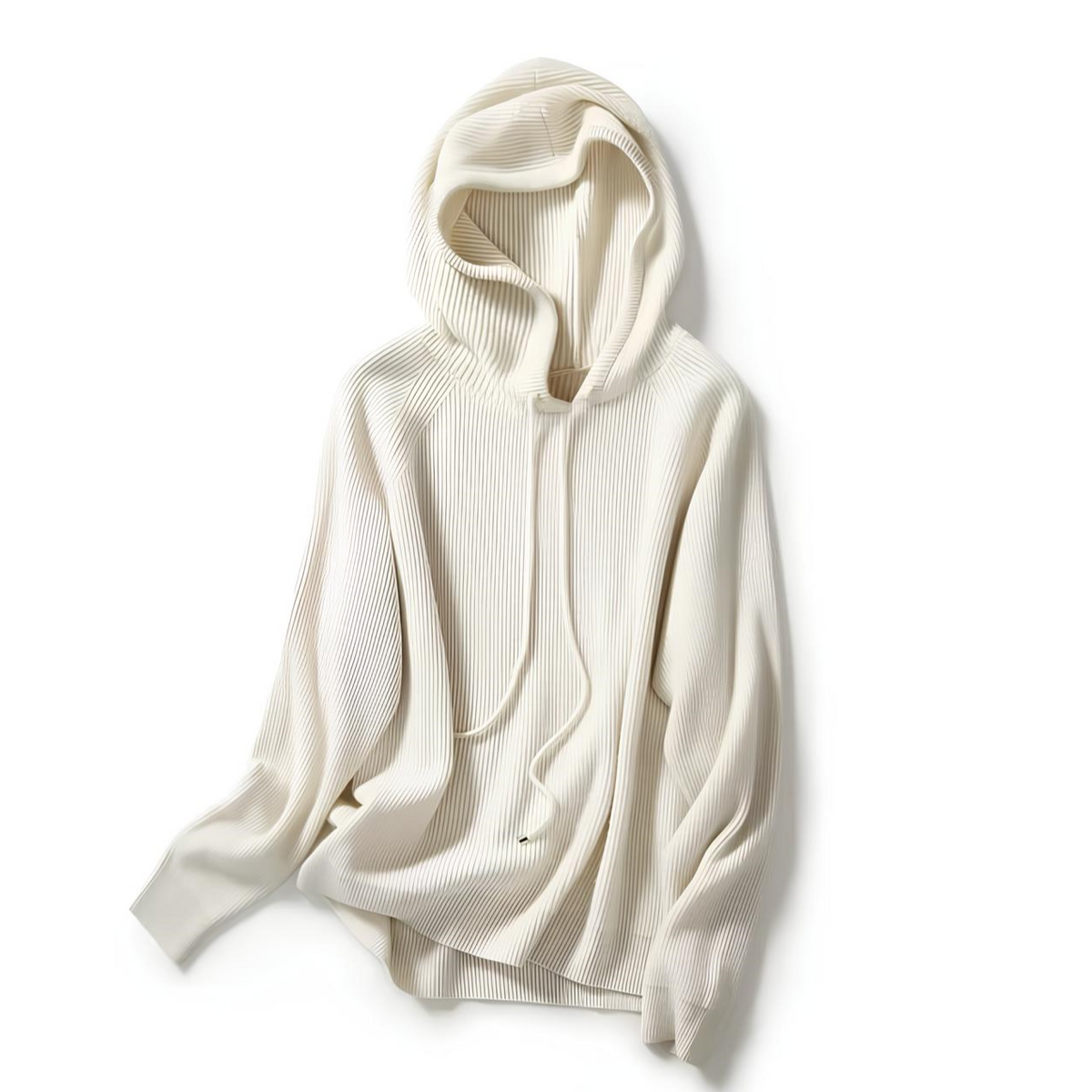 Nora | Women Relaxed Knit Drawstring Hoodie