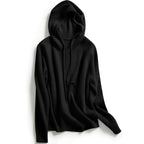 Nora | Women Relaxed Knit Drawstring Hoodie
