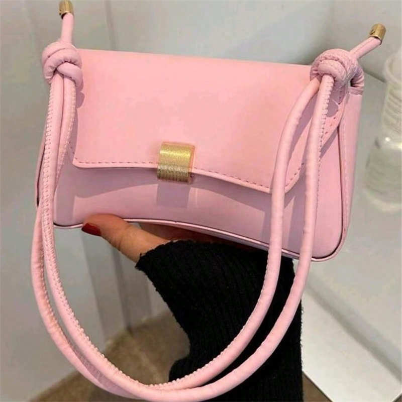 Women's Mini Flap Shoulder Bag – Structured Handbag with Adjustable Strap