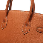 Women's Structured Top Handle Handbag – Elegant Everyday Shoulder Bag